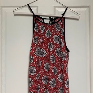 Red and Black Sundress